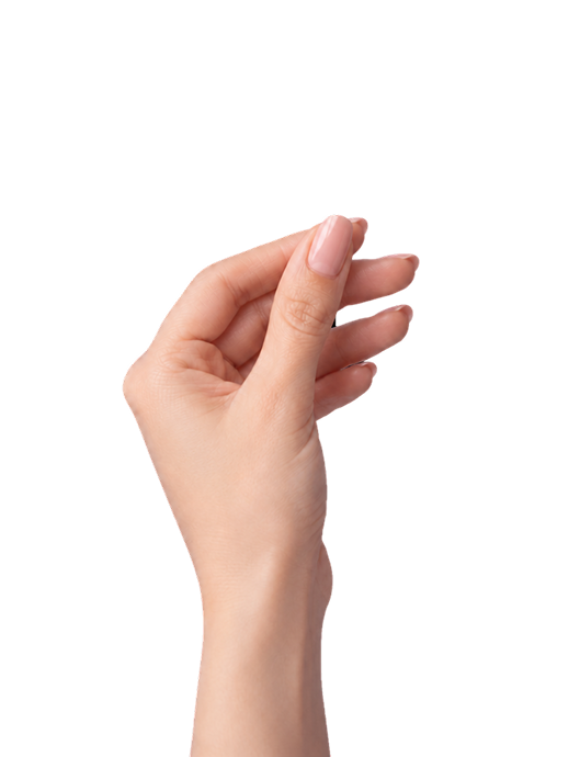 Hand holding Arlene cycle packs